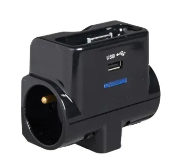 Chargeur triplite iphone + usb