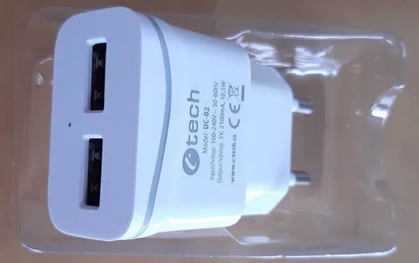 USB mains charger