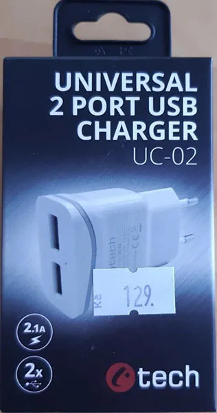 USB mains charger