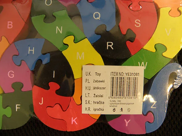 Wooden puzzle