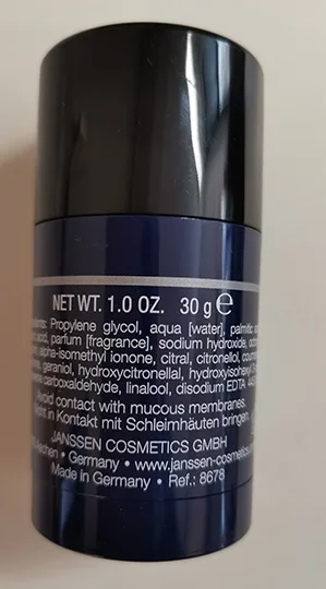 Deodorant stick