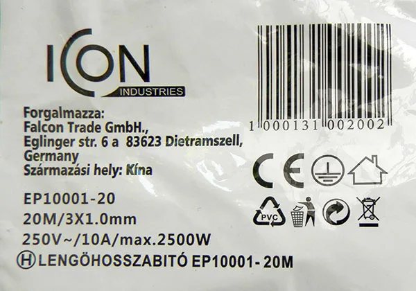 Extension cord