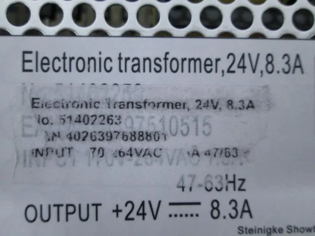 Electronic controlgear for LED module