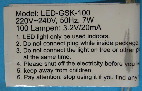 Lighting chain