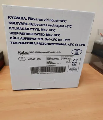 Pasta z łososia 145 g marki Abba