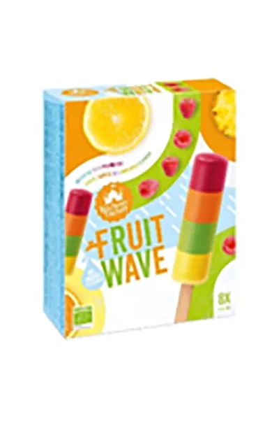 Lody wodne EAU YEAH Malina-Pomarańcza-Ananas BIO (6x60g)