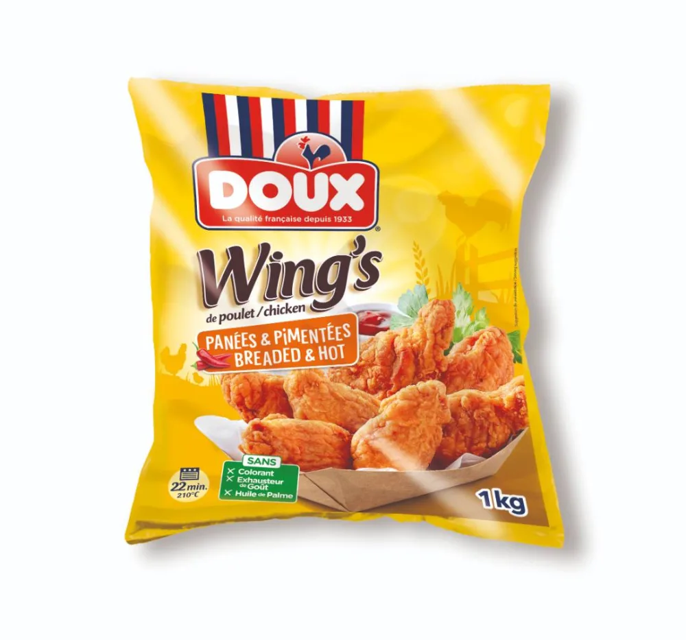 88833 ailes de poulet panées et pimentées