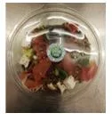 Salades preparees par nos soins