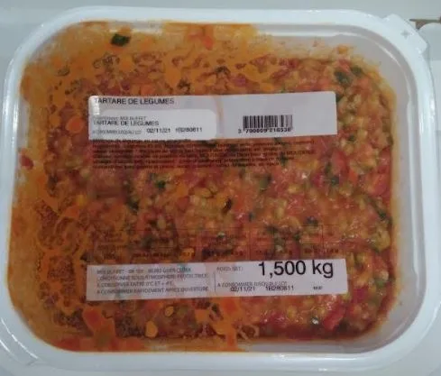 Tartare de légumes – 1,5 kg