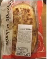 Fougasses chorizo / gourmande chorizo