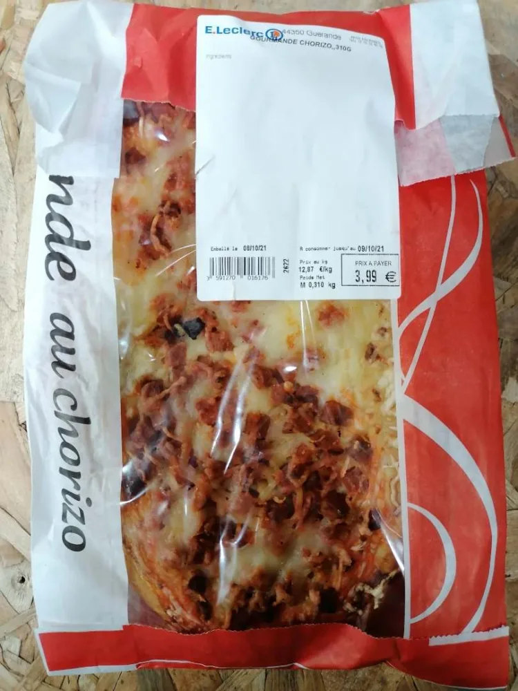Gourmande au chorizo