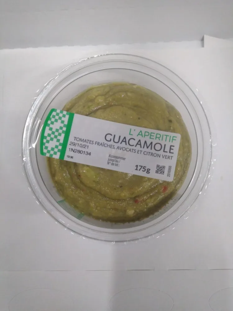 Guacamole tomates fraiches, avocats et citron vert