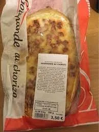 Gourmande au chorizo, fougasse au chorizo