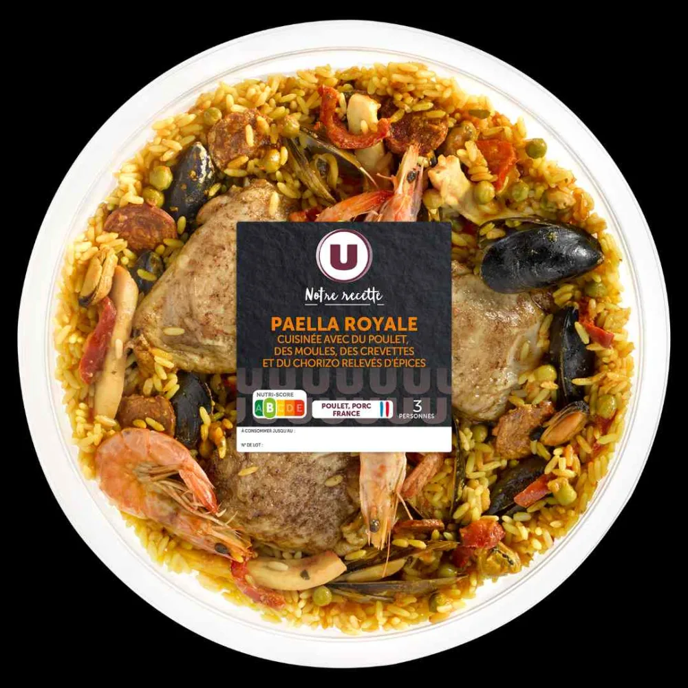 Paëlla royale 350g et 1.2kg pe