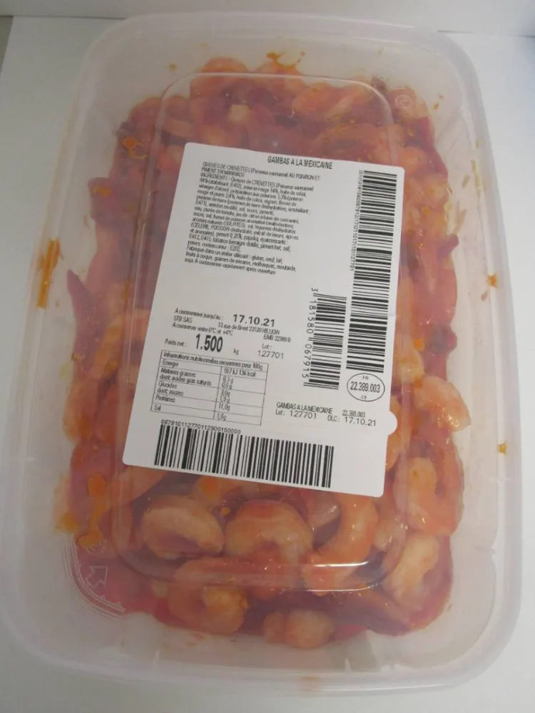 Gambas à la mexicaine