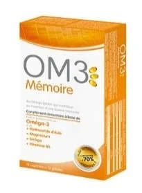 Om3 mémoire 15 gel + 15 caps