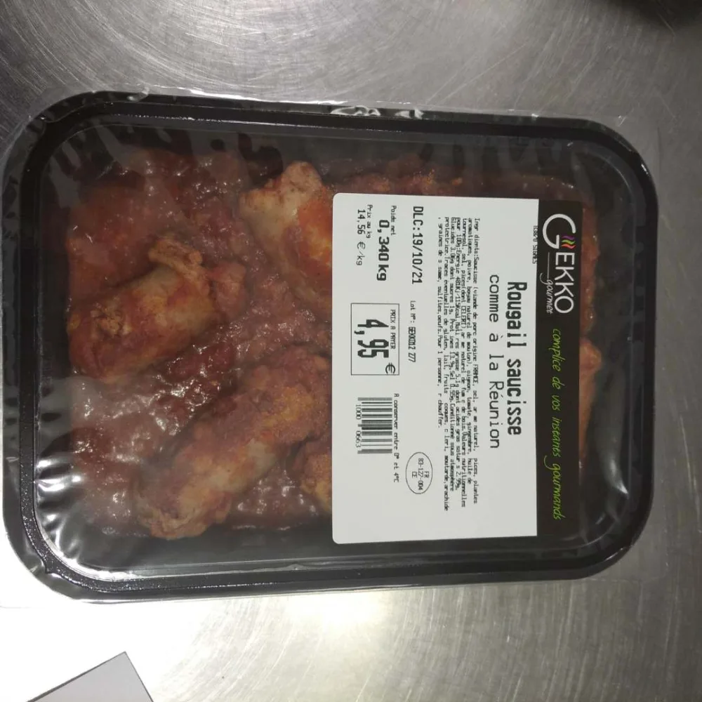 Rougail saucisse comme à la réunion