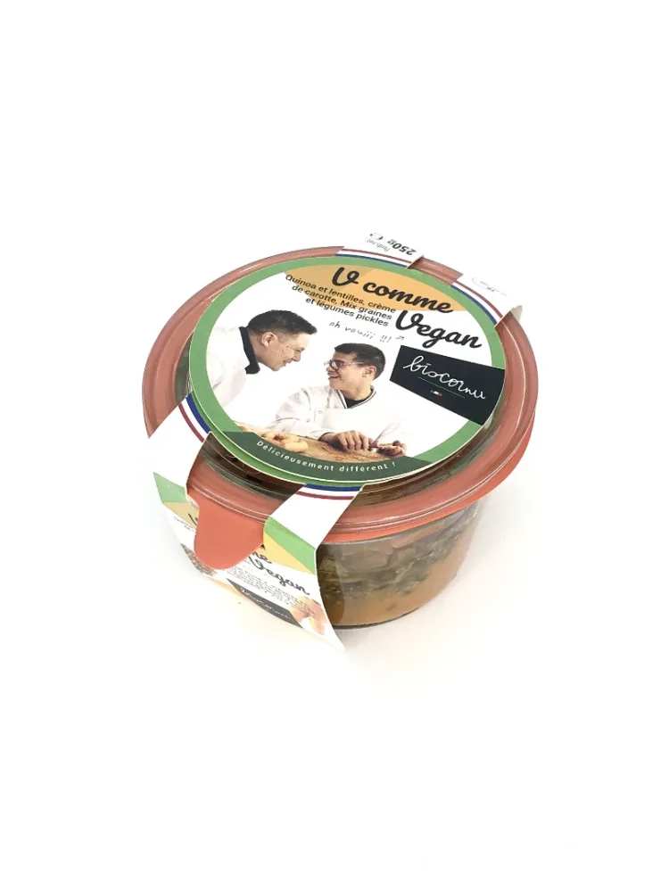 Plats cuisinés pasteurisés en bocaux
