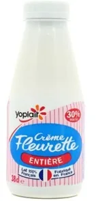 Crème fleurette 30% 38cl