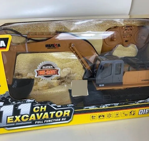 Radio-controlled excavator