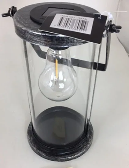 Solar cell driven lantern