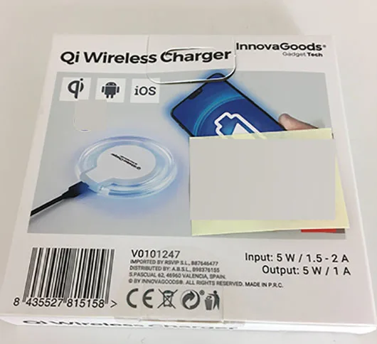 Wireless phone charger
