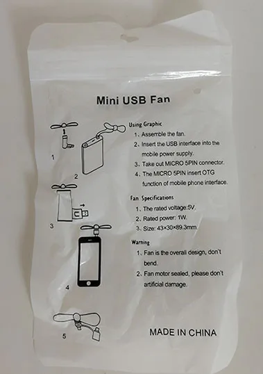 USB fan