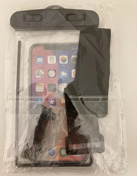 Waterproof cellphone case with bracelet