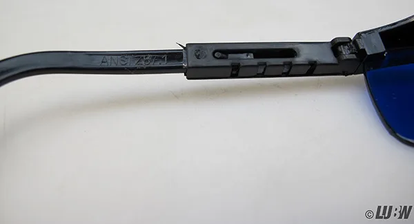 Laser safety glasses