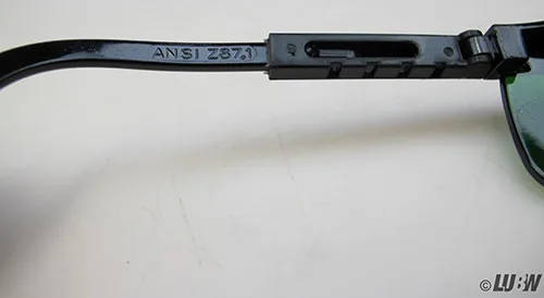 Laser safety glasses