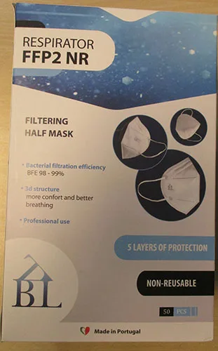Particle filter mask