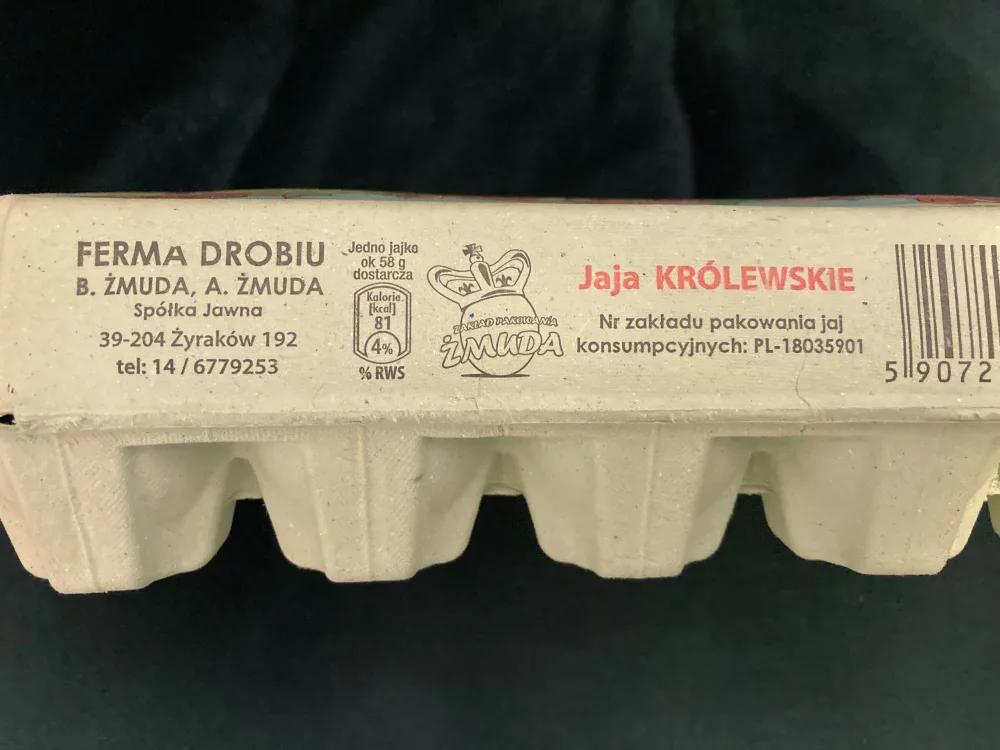 Ostrzeżenie publiczne dotyczące żywności: Stwierdzenie Salmonella Enteritidis na powierzchni skorupek jaj konsumpcyjnych