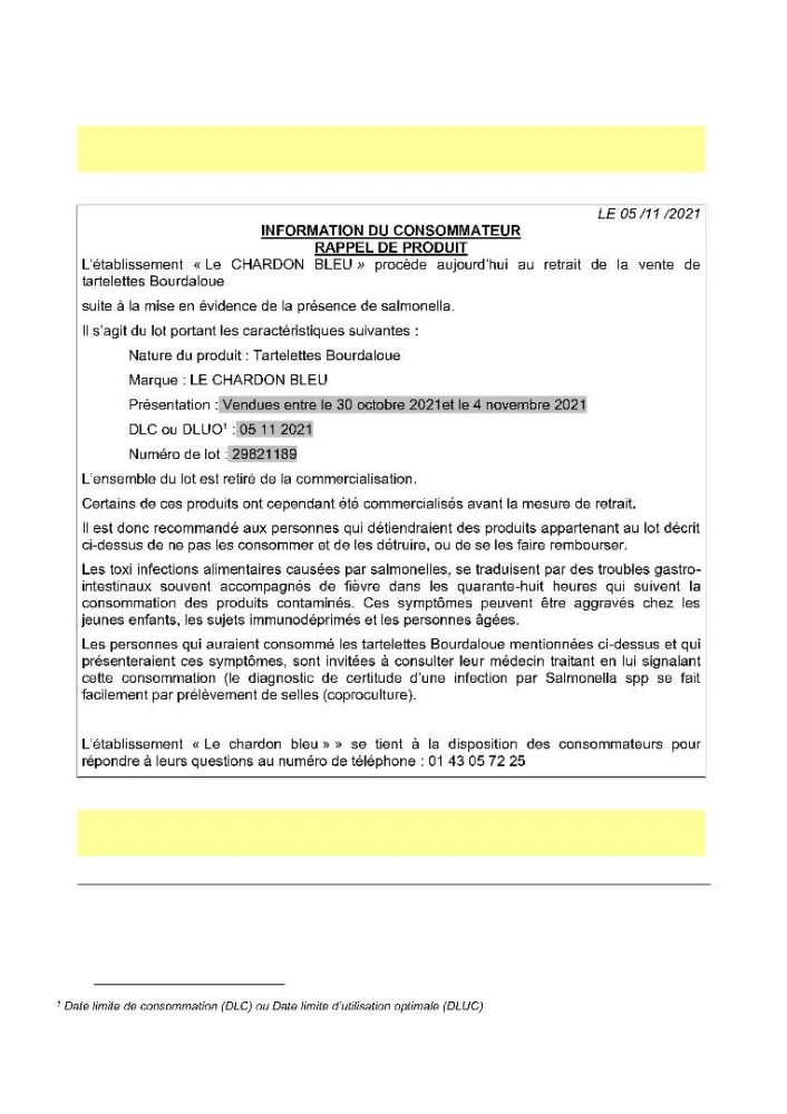 Tartelette bourdaloue
