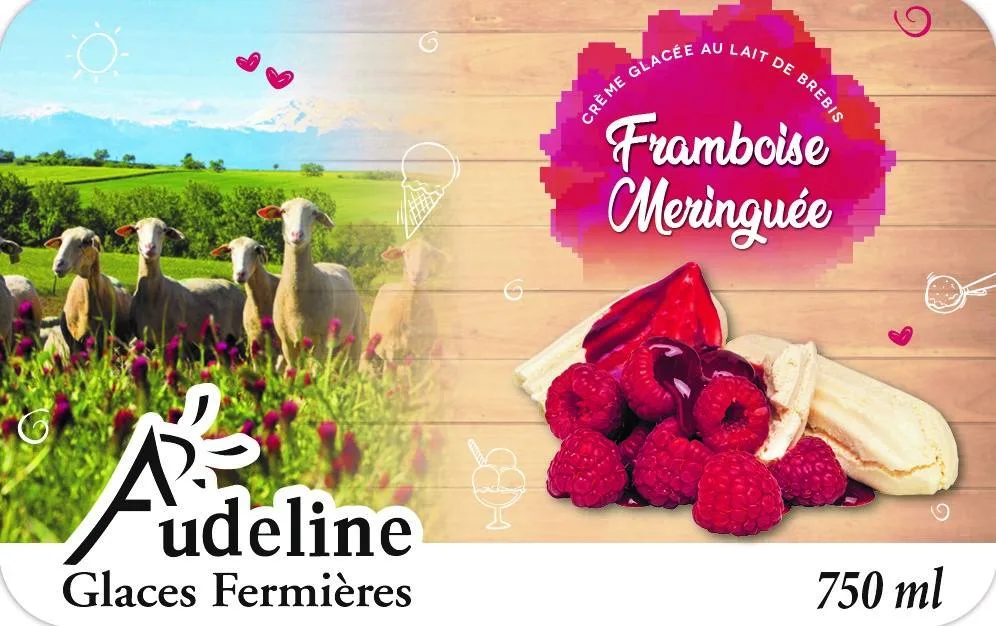 Crème glacée au lait de brebis