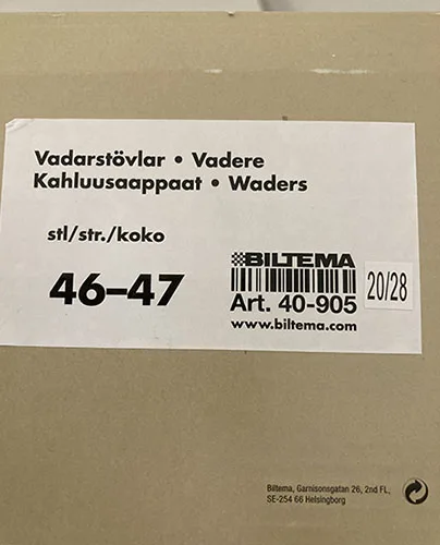 Wader boots