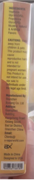 Disposable electronic cigarette