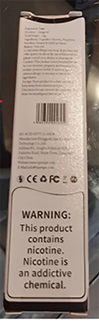 Disposable electronic cigarette