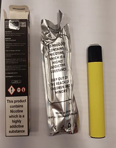 Disposable electronic cigarette