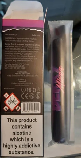 Disposable electronic cigarette