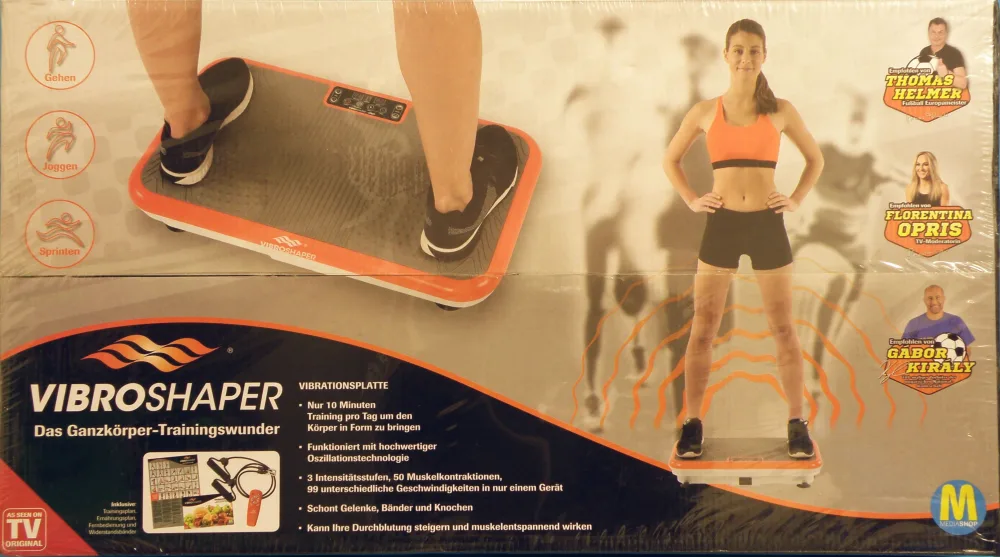 Vibroshaper (stationary training equipment)