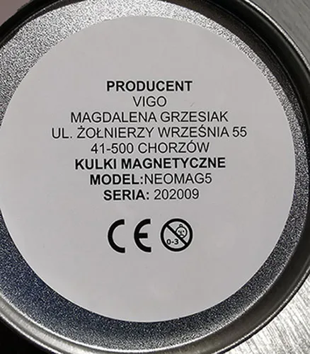 Magnetic balls
