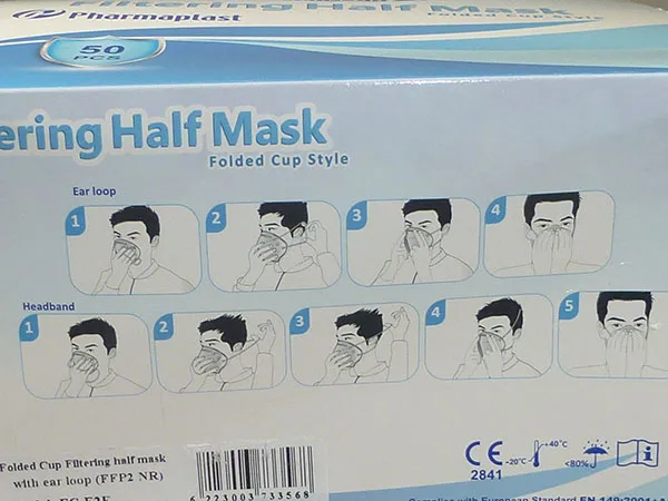 Particle filter mask