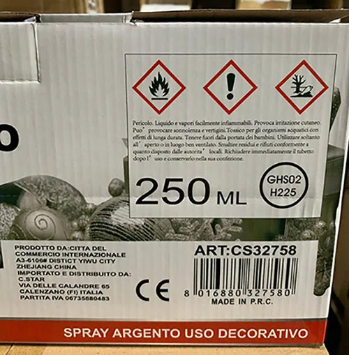 Decorative spray