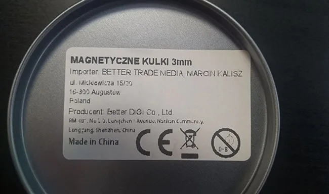 Magnetic balls