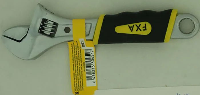 Adjustable wrench