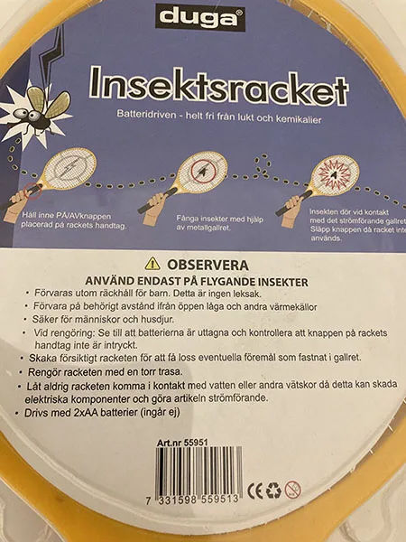Mosquito racket