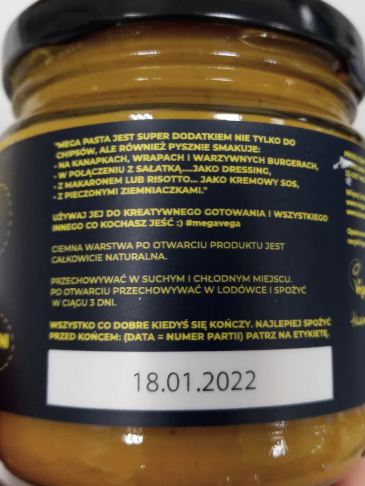 Ostrzeżenie publiczne dotyczące żywności: Wykrycie Clostridium botulinum oraz toksyny botulinowej w wegańskiej paście warzywnej
