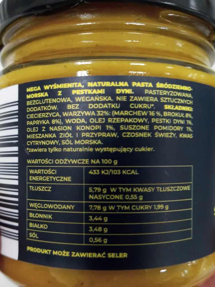 Ostrzeżenie publiczne dotyczące żywności: Wykrycie Clostridium botulinum oraz toksyny botulinowej w wegańskiej paście warzywnej