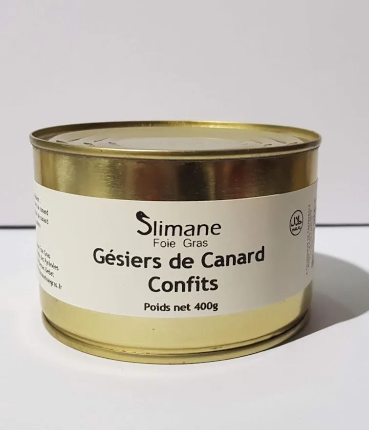 Gésier de canard confit