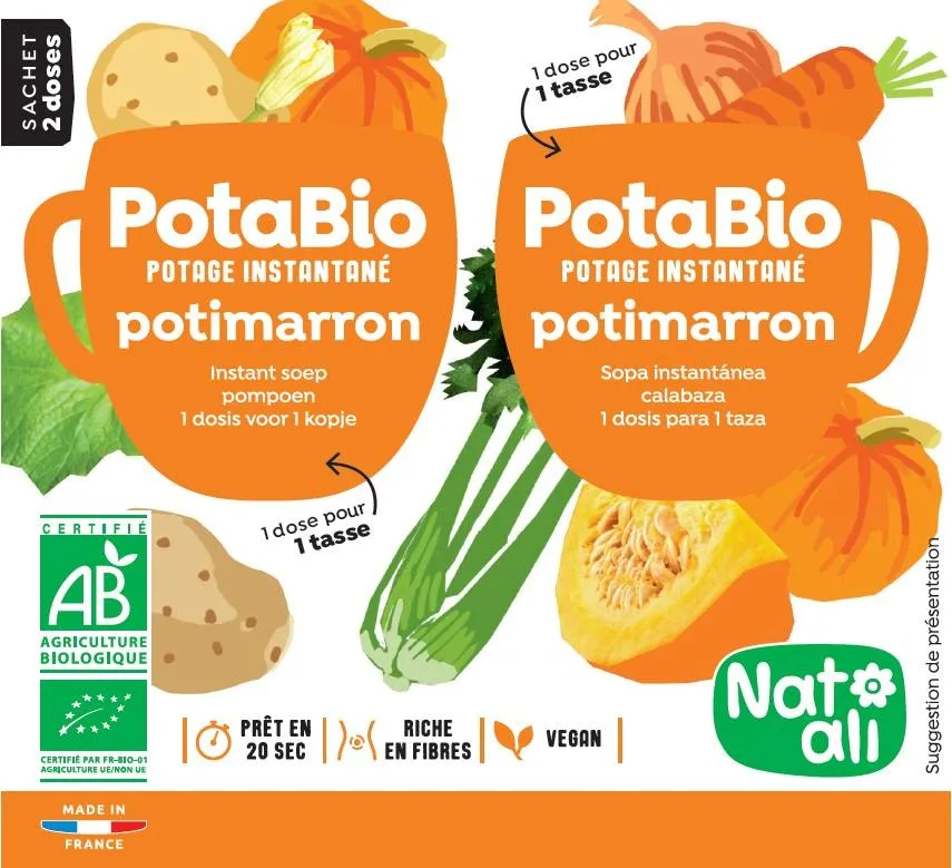 Potabio instantané potimarron